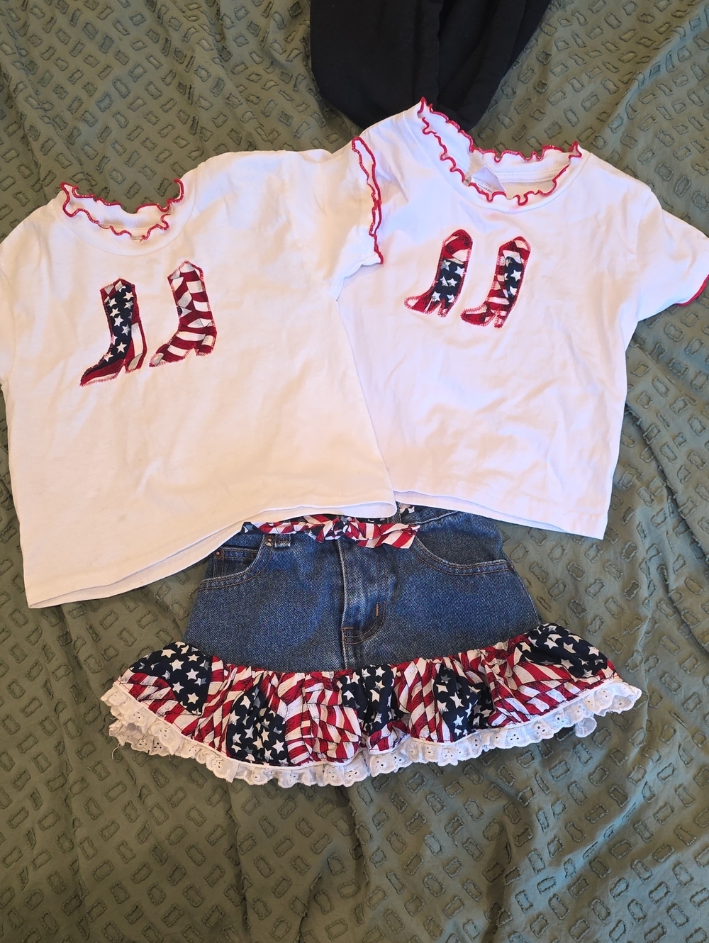 Kiddie Korral American Flag Set